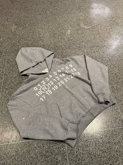 Casual Fashion Harajuku Retro Oversized Zipper Hoodie Men Y2k 2025