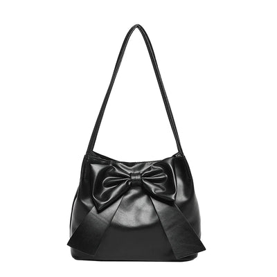Fashion Bow Handlebags For Women Shoulder Bags Leisure Armpit Bag