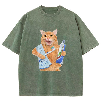 Unisex Soft Cotton Basic Washed Tees for Men And Women