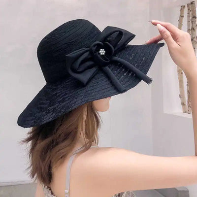 Hats for women in summer, beach hats, seaside outings, face covering,