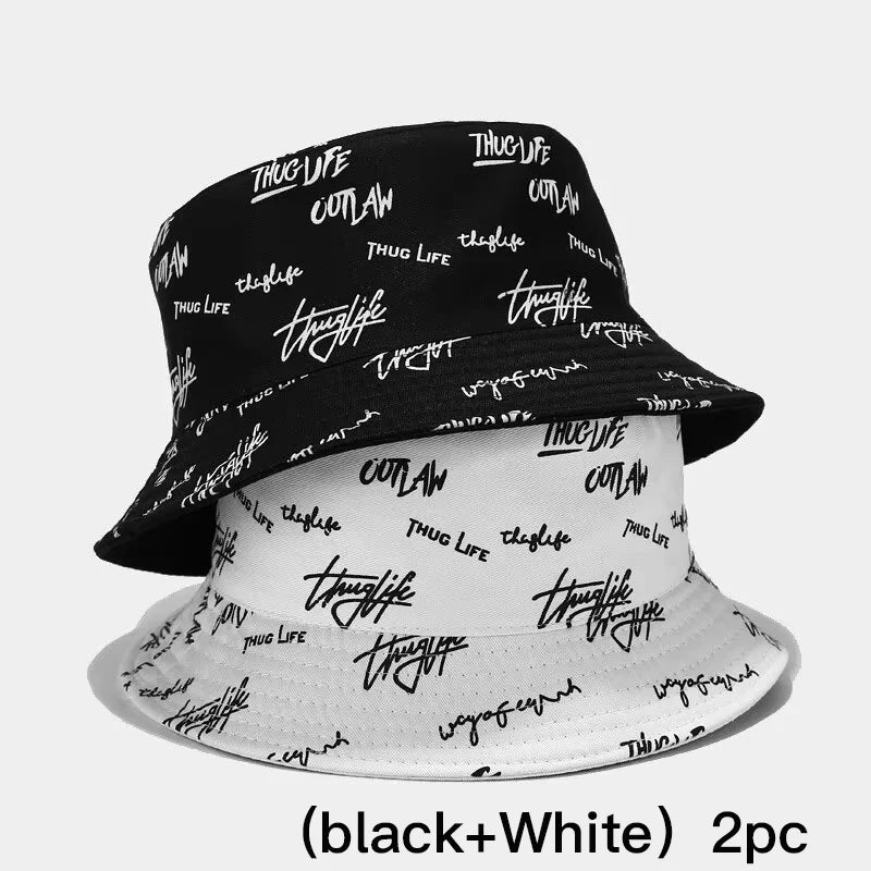 Hats, Female Letters, Fisherman's Hats, Trendy Casual And Versatile,
