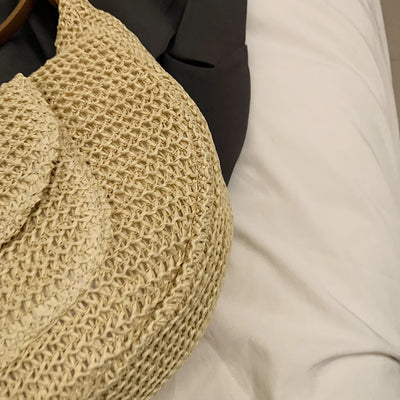 Handbag. Bags women handbags ladies.2025 Casual Oversized Woven Straw Bag