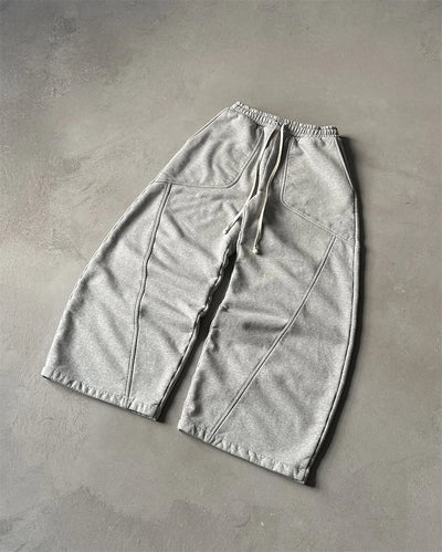 Fashion Versatile Straight Wide-leg Pants Men American Retro