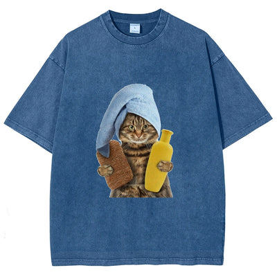 Unisex Soft Cotton Basic Washed Tees for Men And Women