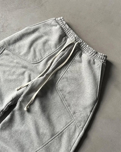 Fashion Versatile Straight Wide-leg Pants Men American Retro