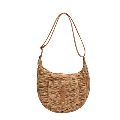 Handbag. Bags women handbags ladies.2025 Casual Oversized Woven Straw Bag