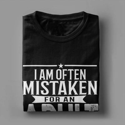 Men's T-Shirt I Am Often Mistaken For An Adult Because Of My Age Funny
