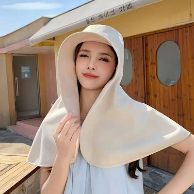 Summer Hats for Women Outdoor UV Anti Neck Protection Sun