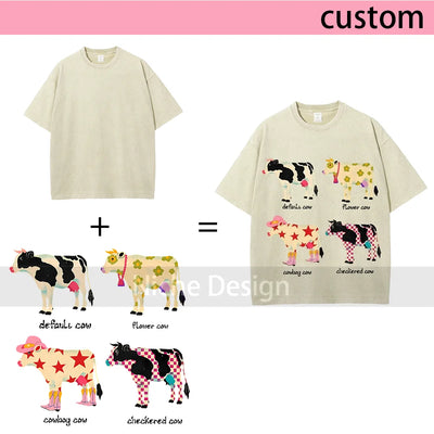 Unisex Soft Cotton Basic Washed Tees for Men And Women