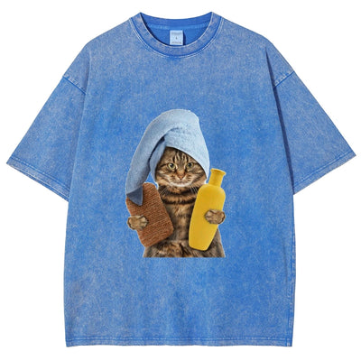 Unisex Soft Cotton Basic Washed Tees for Men And Women