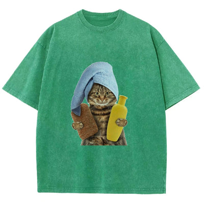 Unisex Soft Cotton Basic Washed Tees for Men And Women