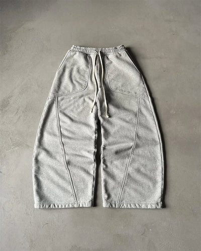 Fashion Versatile Straight Wide-leg Pants Men American Retro