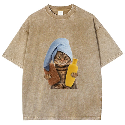 Unisex Soft Cotton Basic Washed Tees for Men And Women