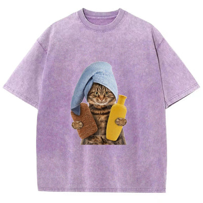 Unisex Soft Cotton Basic Washed Tees for Men And Women