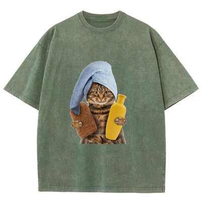 Unisex Soft Cotton Basic Washed Tees for Men And Women