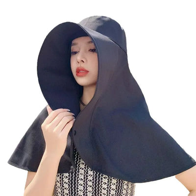 Summer Hats for Women Outdoor UV Anti Neck Protection Sun